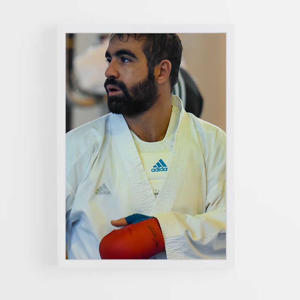 Poster Rafael de aghayev – affiche Karaté (vue 3)